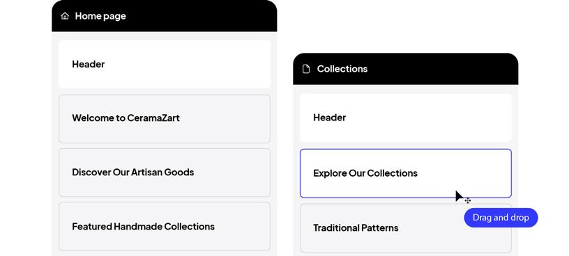 Set structure & style